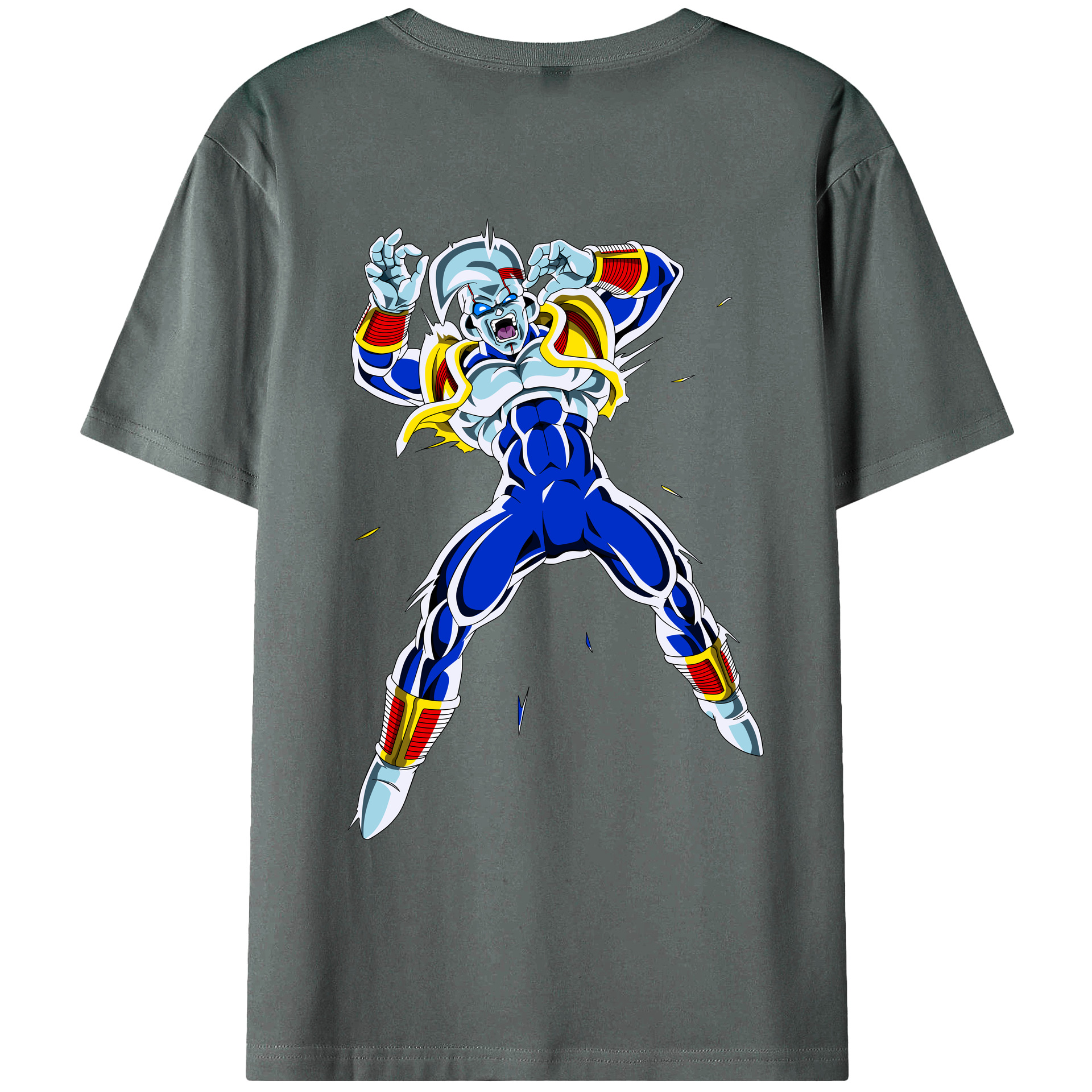 （画像用） ドラゴンボール DRAGON BALL 綿100％ メンズ半袖Tシャツ（バックプリント） 通気性